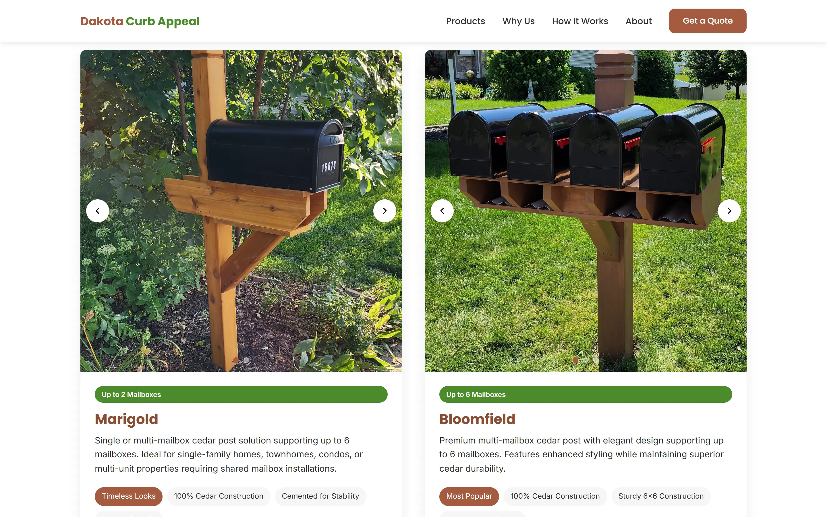 Dakota Curb Appeal full desktop experience